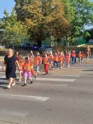 ilustracja do wpisu 
NA ULICY- UTRWALANIE UMIEJĘTNOŚCI BEZPIECZNEGO ZACHOWANIA SIĘ NA ULICY