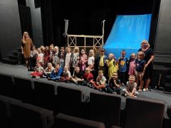 ilustracja do wpisu 
BIAŁOSTOCKI TEATR LALEK " O RYBAKU I RYBCE"