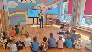 ilustracja do wpisu 
Bezpieczny przedszkolak na drodze