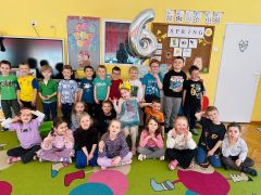 ilustracja do wpisu 
Urodziny Klary 🎈