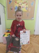 ilustracja do wpisu 
Gratulacje dla Natalki za udział w konkursie " Kartka bożonarodzeniowa lub noworoczna"