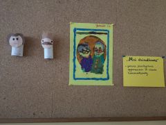 ilustracja do wpisu 
“Moi dziadkowie“ - praca plastyczna