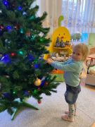 ilustracja do wpisu 
Wspólne ubieranie choinki 02.12.2022r