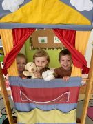 ilustracja do wpisu 
Zabawa w teatrzyk 26.04.2023r