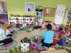 ilustracja do wpisu 
Dzień Postaci z Bajek- impreza wewnątrzgrupowa- zachęcanie dzieci do czytelnictwa