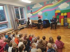 ilustracja do wpisu 
"Hej, kolęda, kolęda"- bajka muzyczna w wykonaniu muzyków z Arte- Muza