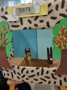 ilustracja do wpisu 
Zawodnik Miś Michałek- teatrzyk kukiełkowy- zachęcanie dzieci do sportu