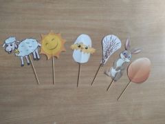 ilustracja do wpisu 
Teatrzyk kukiełkowy na podstawie opowiadania A. Galicy "Bajeczka wielkanocna"