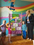 ilustracja do wpisu 
Wielkie gratulacje💐 naszej Elwirce, laureatce konkursu plastycznego