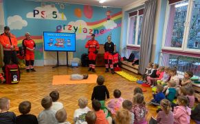 ilustracja do wpisu 
Spotkanie z ratownikami medycznymi🚑🚨