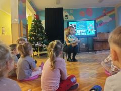 ilustracja do wpisu 
Warsztaty edukacyjne zorganizowane przez Fundację dla Dzieci w ramach kampanii edukacyjnej " Miesiąc wiedzy o cukrzycy"