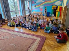 ilustracja do wpisu 
Zajęcia ze studentami z wydzialu stomatologicznego