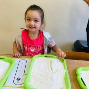 ilustracja do wpisu 
Polisensoryczne zabawy z cyfrą 1