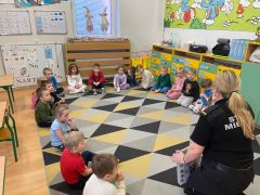 ilustracja do wpisu 
👮‍♀️👮Spotkanie ze Strażą Miejską🚔🚨