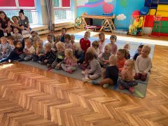 ilustracja do wpisu 
Psi przyjaciel - zajęcia edukacyjne z psem z Dogoterapii