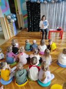 ilustracja do wpisu 
Spotkanie autorskie z pisarką i ilustratorką dla dzieci p. A. Kropiewnicką