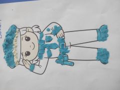 ilustracja do wpisu 
Dzień Kobiet- praca plastyczna