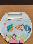 ilustracja do wpisu 
Koło zainteresowań "Mały artysta"- praca plastyczna "Moje akwarium"