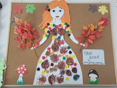 ilustracja do wpisu 
Pani Jesień 🍁